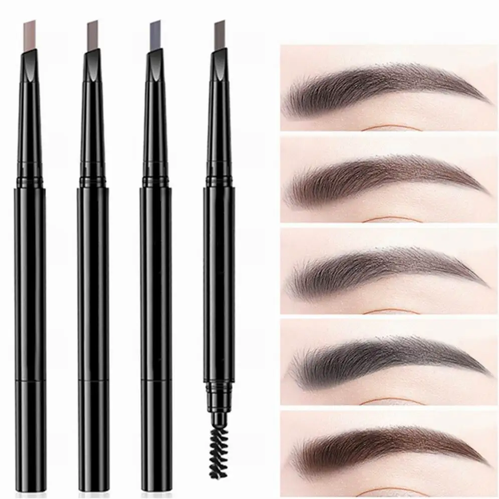 Non-stick Cup Eyeliner with Pencil Sharpener Does Not Bloom Waterproof Sweat-proof Non-marking Lasting 24 Hours