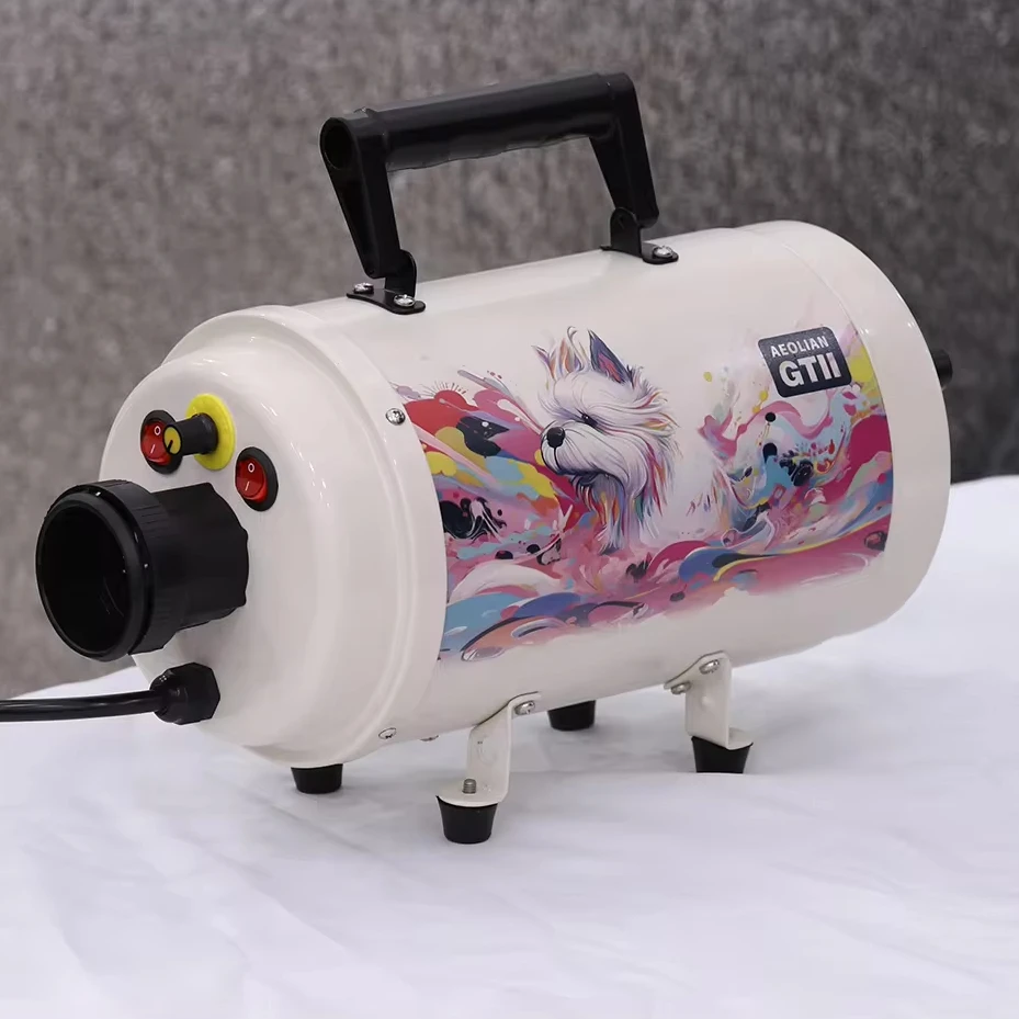 Adjustable wind speed/temperature High power fast drying pet hair dryer Novelty Designed AMETEK motor Pet bath blower