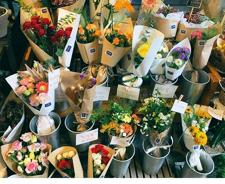 Wake Flower Aluminum Bucket  Garden Plant Small Kits