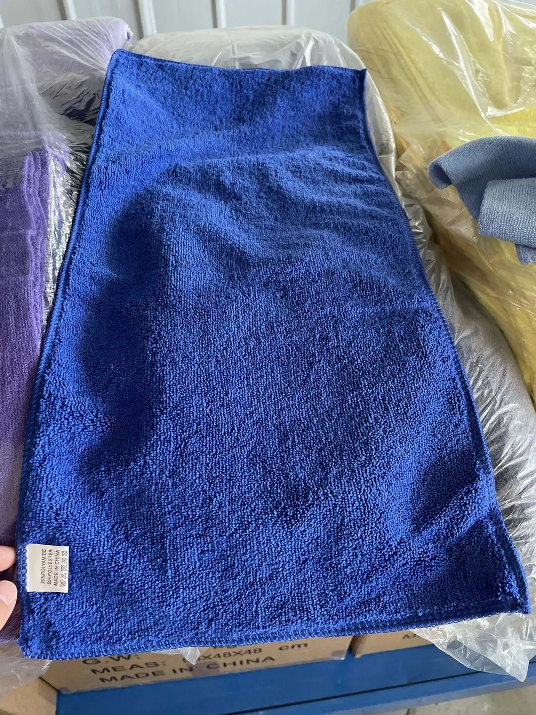 leadmax 40x40 Wholesale Colorful Car Detailing 100% Microfiber Micro fiber Cleaning Cloth Microfiber Towels cr drying towels