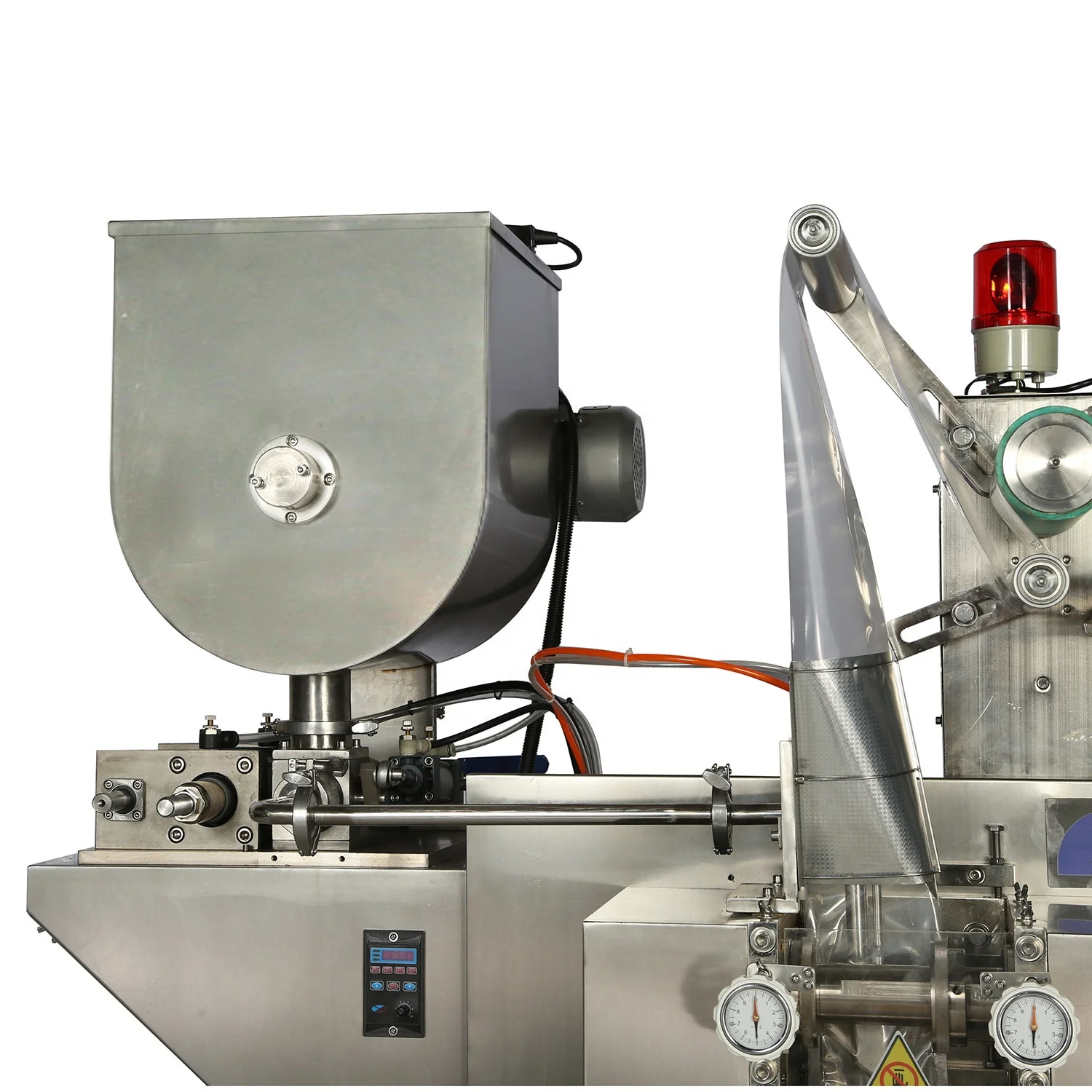 Automatic chili sauce sachet/sauce condiment pouch multi-function filling food packing machine with stirring