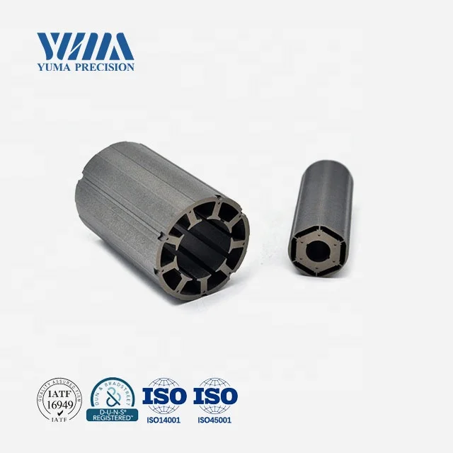 Electric motor stator and rotor for electric brushless motors