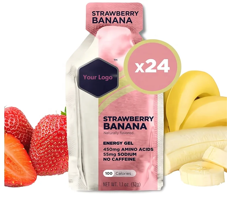 Nutrition Energy Gel Vegan Gluten-Free Energy for Any Workout Health Supplement