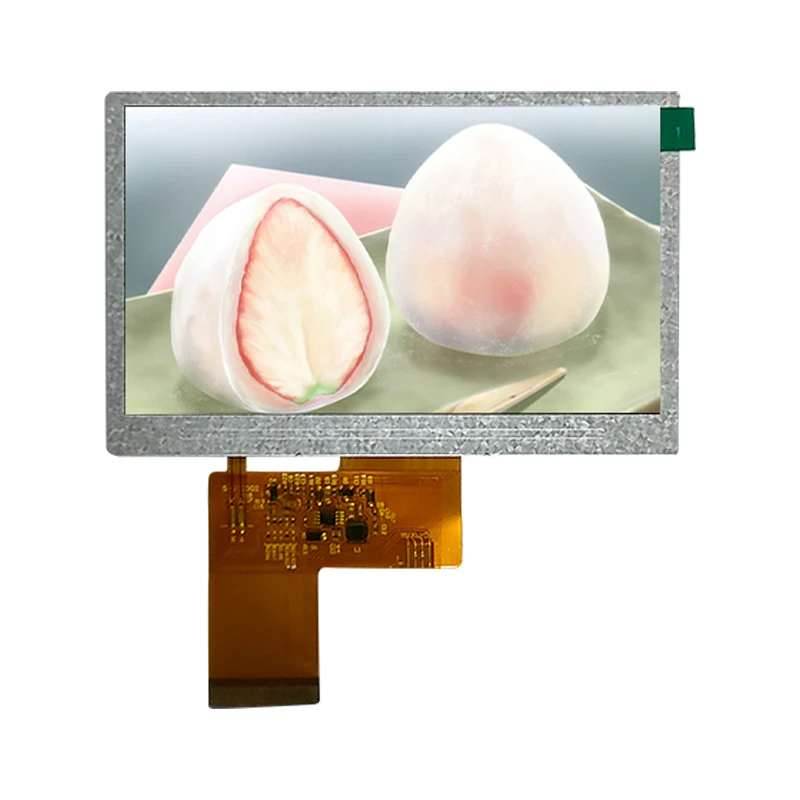 LCM 4.3 inch 800 * 480 high brightness RGB interface full viewing angle  TFT LCD display panel