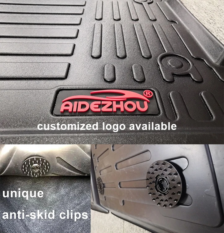 Custom truck floor mats / floor liners for Kenworth T600 2006-2007, T660 2007-2015,  T800 2006-2015, W900 2006-2015