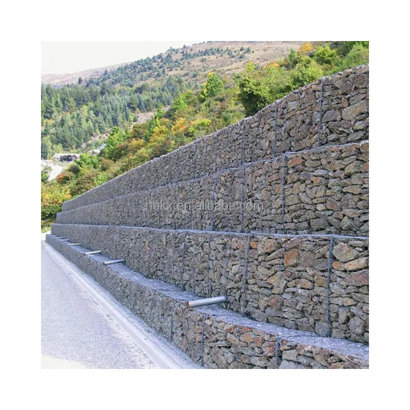River slope protection water conservancy wire gabions mesh flood prevention gabion basket gabion box