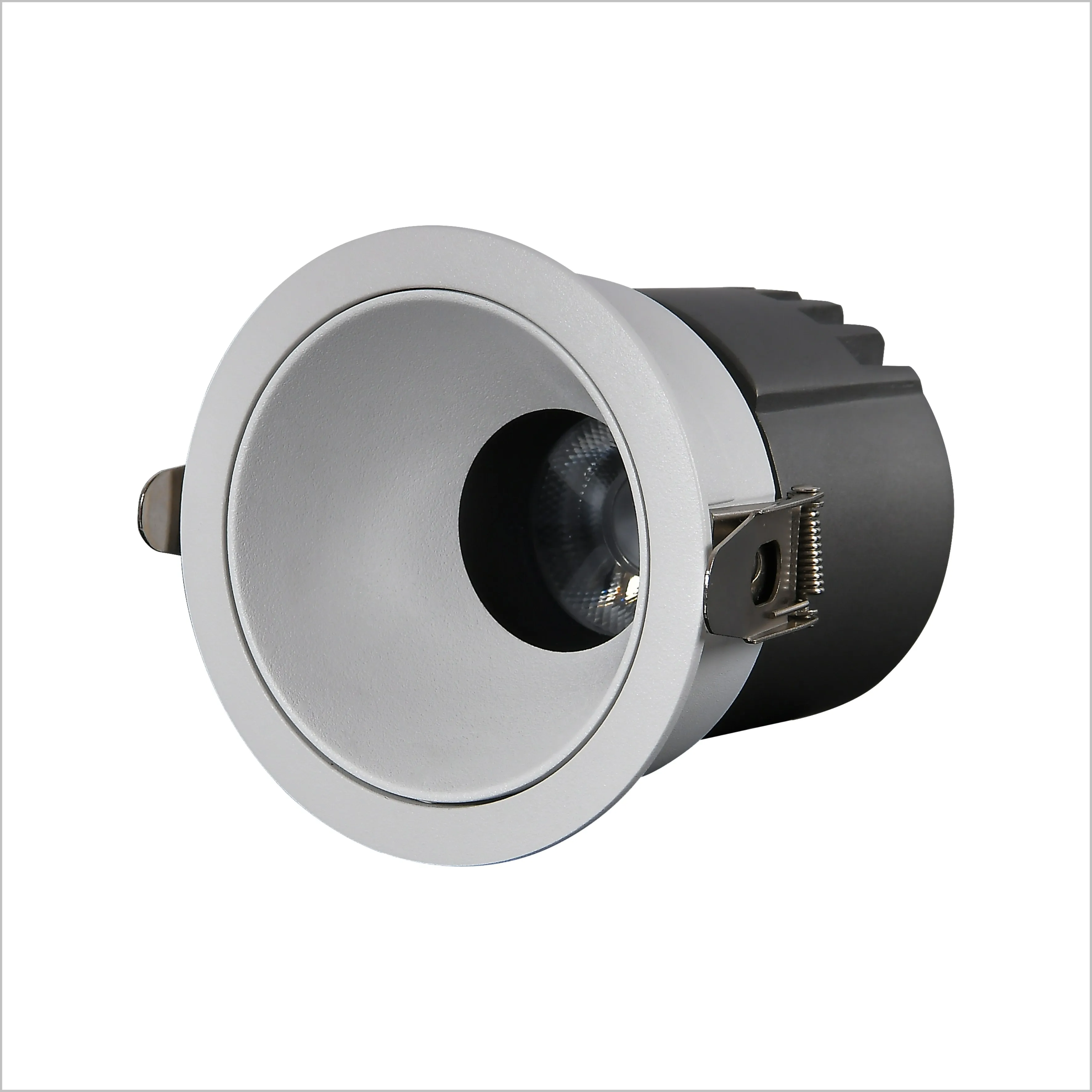 Custom Package COB 12W  Dali Highlight Cob Down Ceiling Light Cob High CRI Cut Hole Commercial Down Light