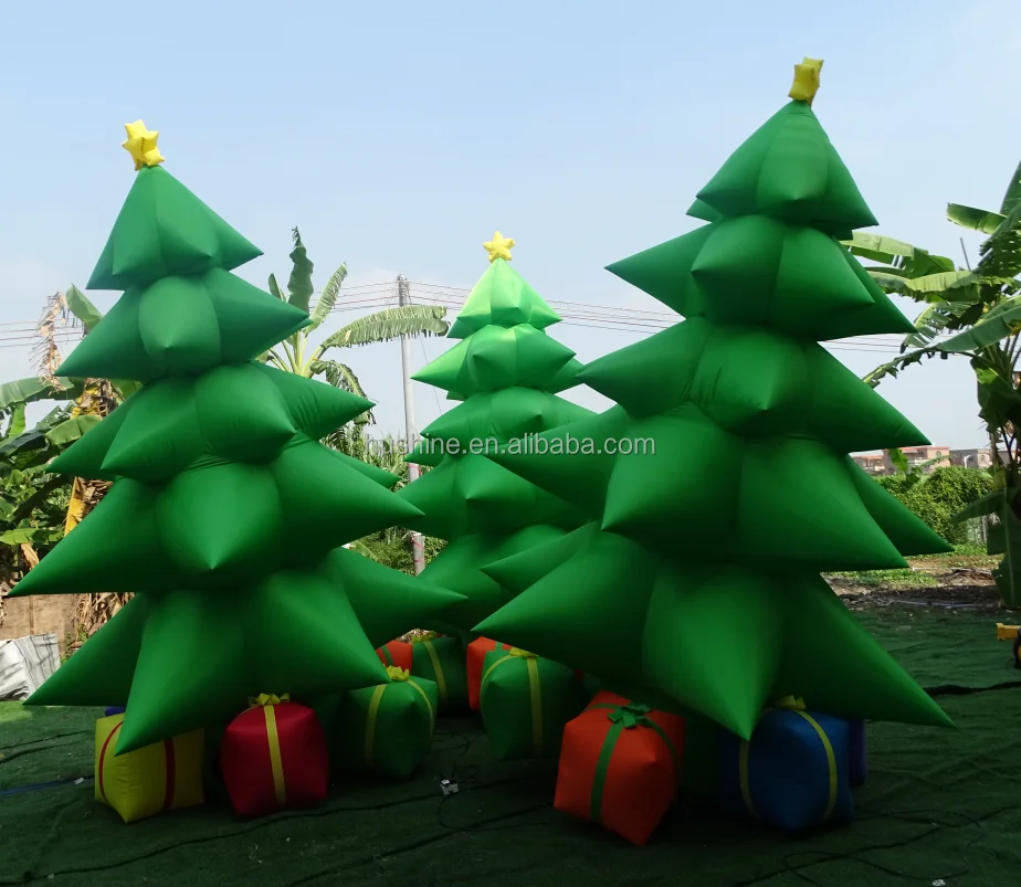 giant inflables de navidad airblown Inflatable Christmas Outdoor Lighted Yard Decoration inflatable Christmas tree for sale