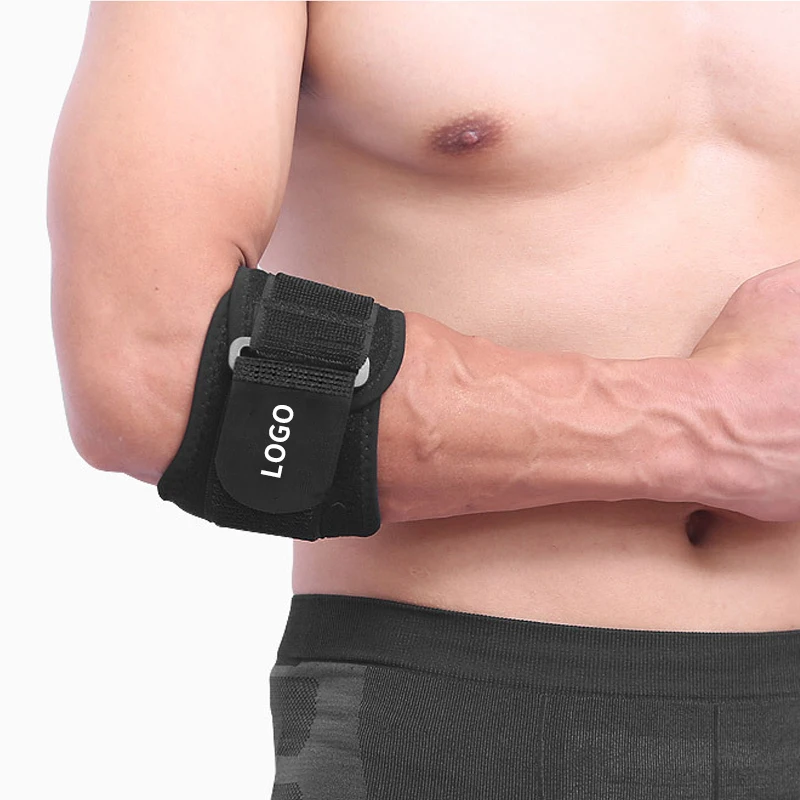 Factory Price Tennis Compression Elbow Brace Elbow Strap With Pad for Men and Women