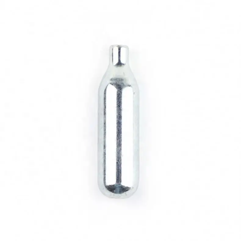 Highly recommended 8G/10Cc Customized Liquid CO2 Cartridge/Inflator With Screwless Neck For Soda Water/Beer Machine