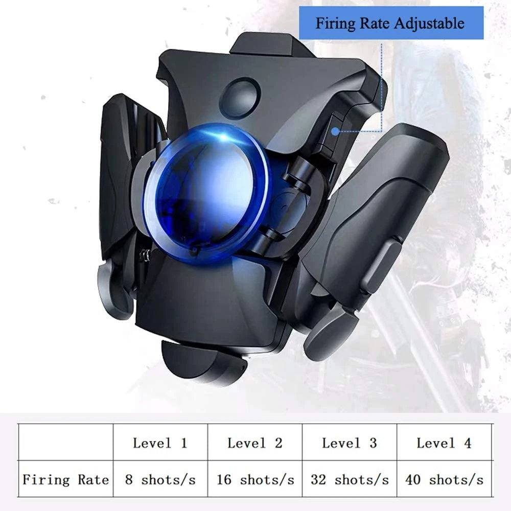 
Mobile Game Accessories L1 R1 Handle Mobile Gaming Joystick Trigger Shooter Controller Mobile Controller android Gamepad PUBG 