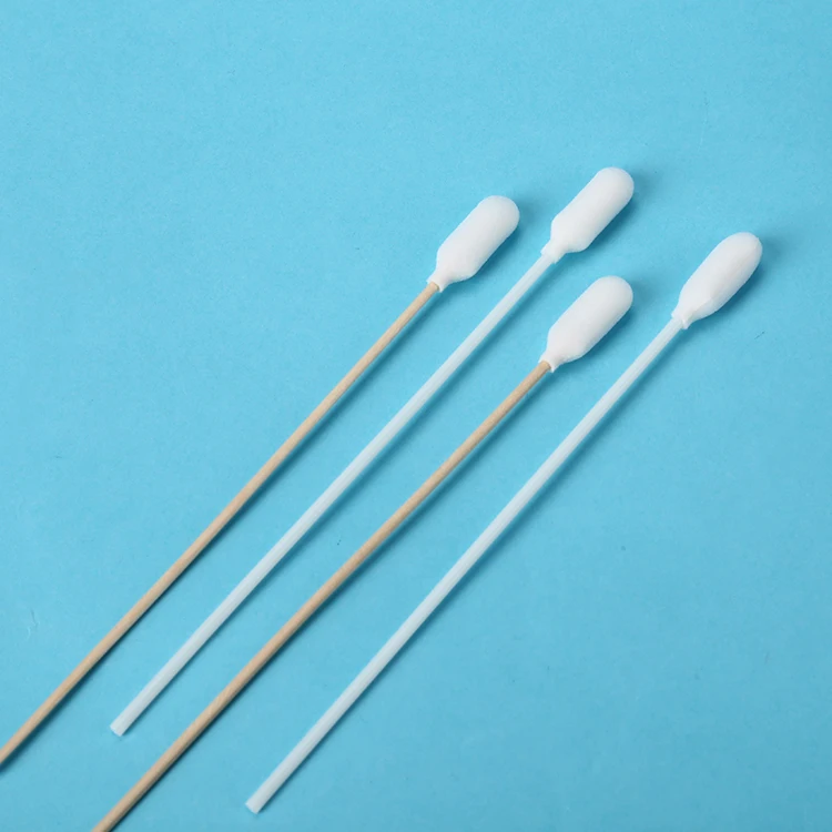 Sterile Medical Nasal Oral Sampling Swab Test Kit Disposable Collection Sponge Swab