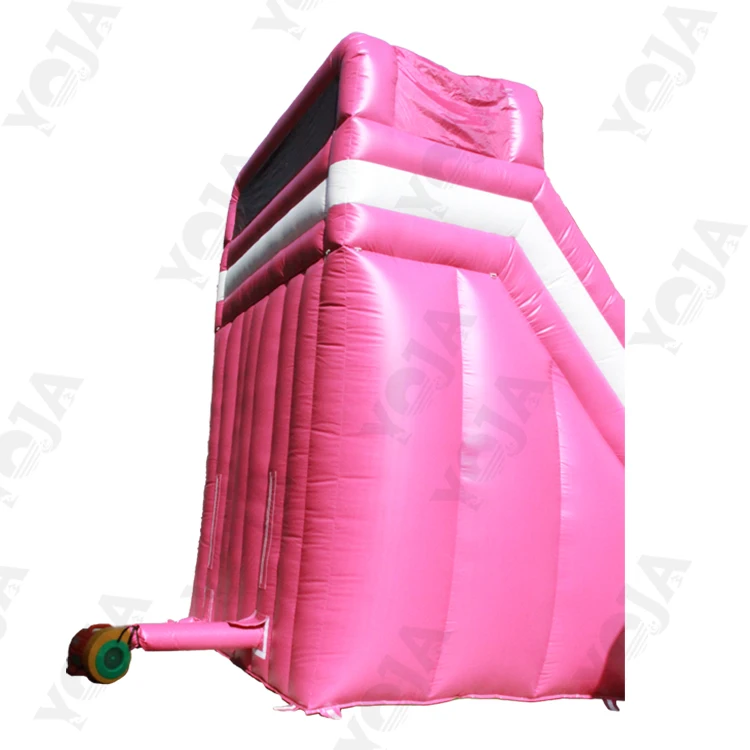 bouncy giant inflatable water slide for adult PVC inflatable trampoline with slide space inflatable duel slide for Parks