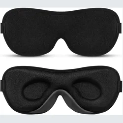 2023 luxury custom adjustable 2cm deep eye socket 3D contour Sleep soft eye masks