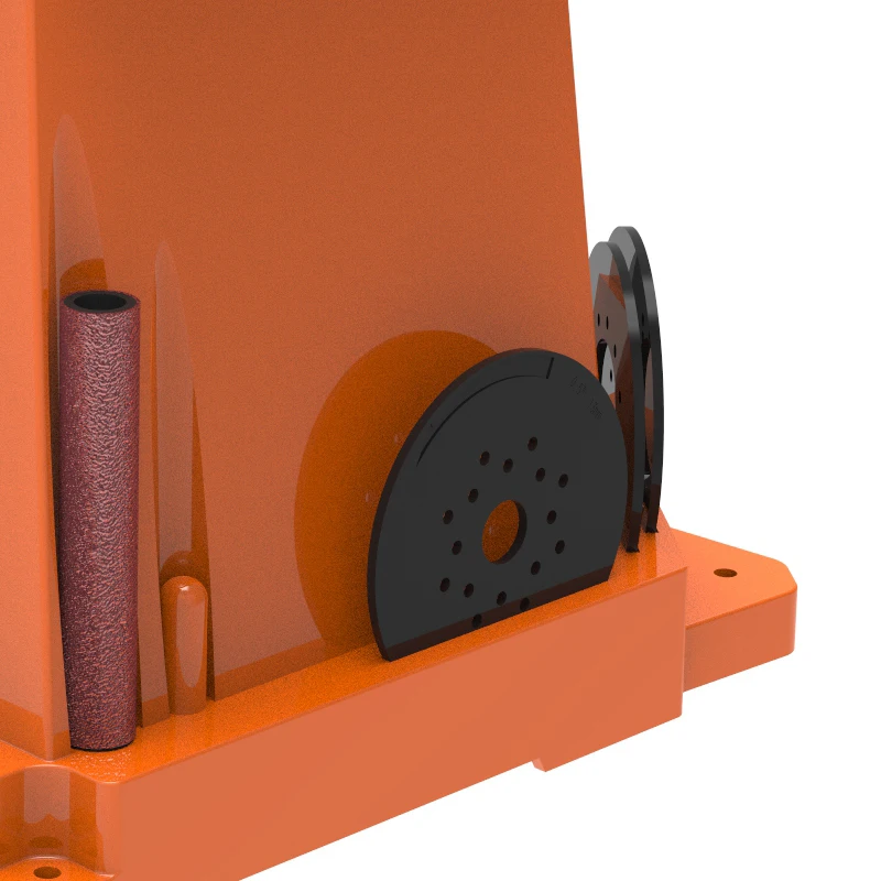 1/2 HP wood sanding vertical drum oscillating spindle sander with dust port