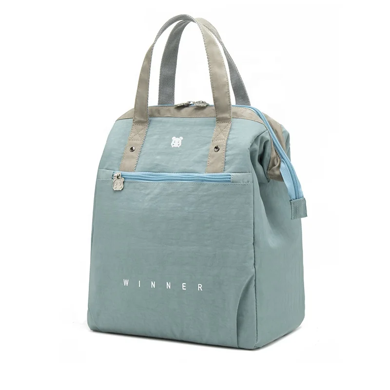 Custom High Quality Waterproof Portable Thermal Insulation Lunch Bag Thickened Soft Food Picnic Insulated Cooler Bags