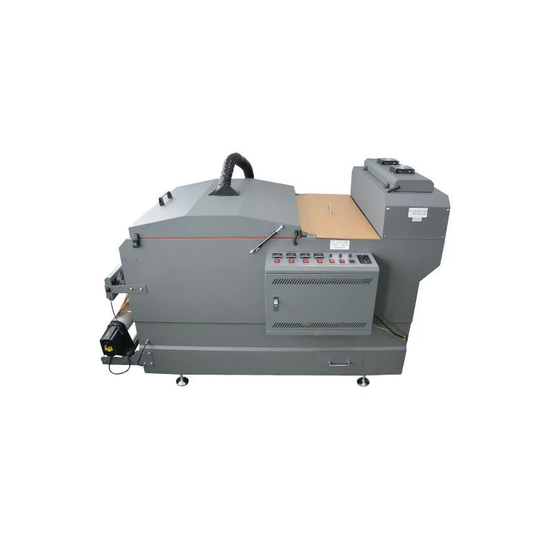 Dusting drying and fixing color integrated machine Digital hot print printer Personalized T-shirt printing film printer PET