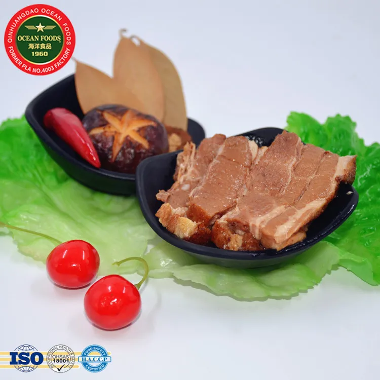Canned sliced stewed pork 340G