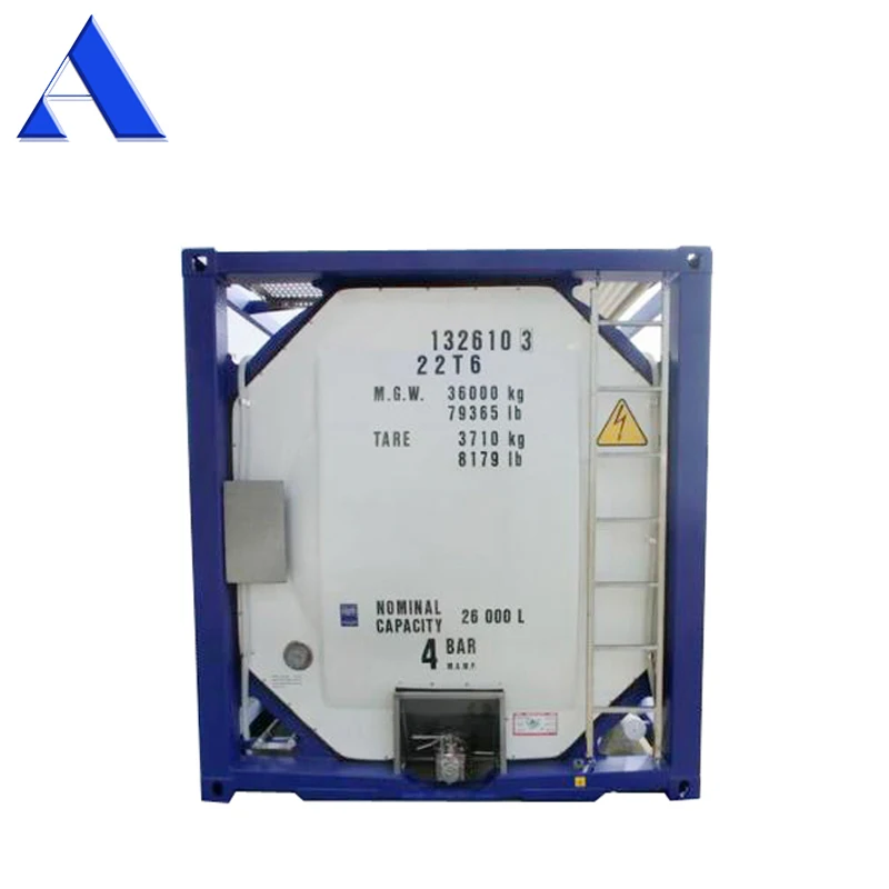 ASME Standard Steam Heating System Food Grade New T11 ISO Tank Container 20ft Tank Container