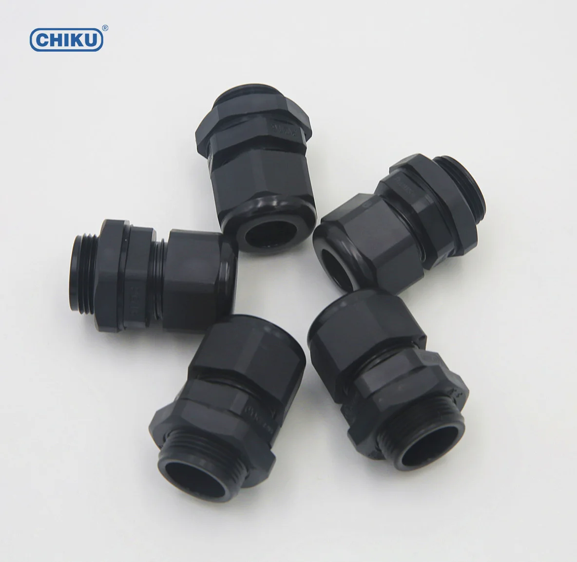 Customized Nylon Cable Glands Ip68 Plastic Waterproof Wire Connector M8 M10 M12 M16 M20 M25 M32 M40 M50 M63