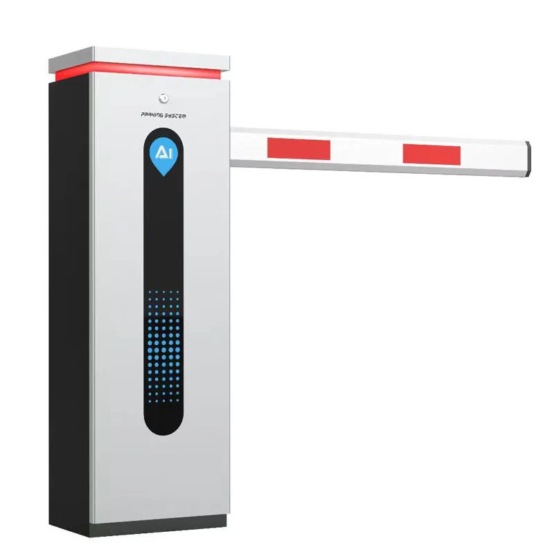 TP  24v Dc Brushless Motor Barrier Gate System Car Fence Automated Intelligent Barrier Rod Rfid Automatic Boom Barrier Gate