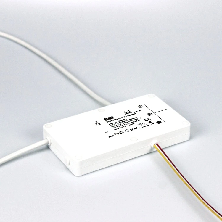 CE IP44 Waterproof Anti Fog Control 30W 60W Dimming Color Change Touch Switch Sensor For Smart Light Bathroom Makeup Mirror