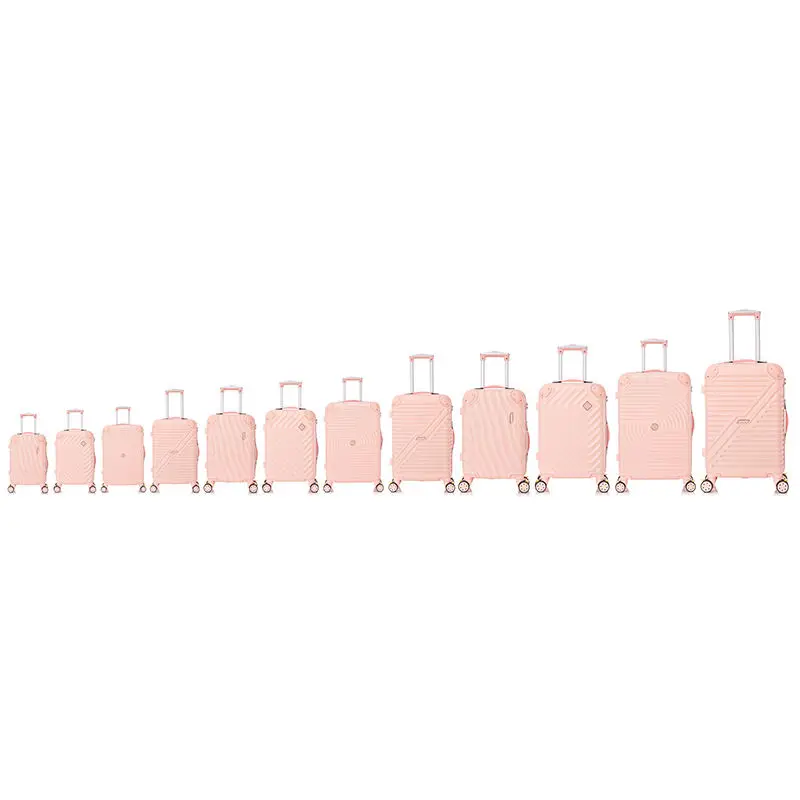 12pcs/set in SKD 19-30inch Luggage Travel Trolley Bags 4 Wheel Luggage Suitcase for Daily Day