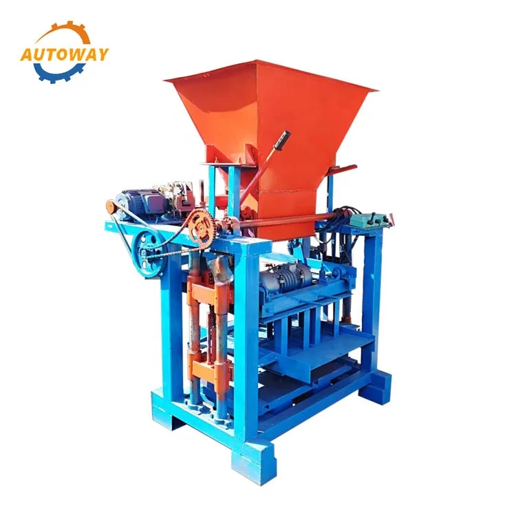 
Hot Selling Semi Automatic Equipment for Small Business at Home Hollow Block Making Machine 