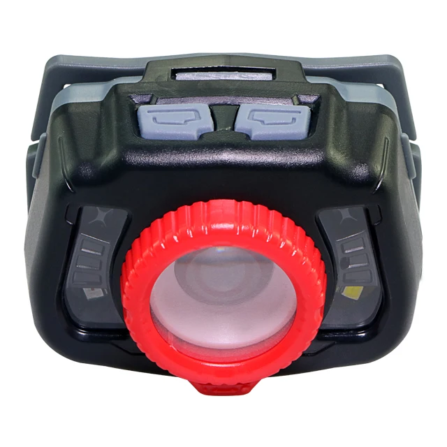New Model Outdoor Waterproof Flashlight Hunting Head Lamp Zoomable Head Torch With RED Light