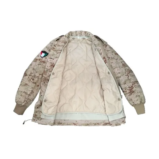 Стильная мужская уличная водонепроницаемая и ветрозащитная тактическая камуфляжная Полевая куртка M65