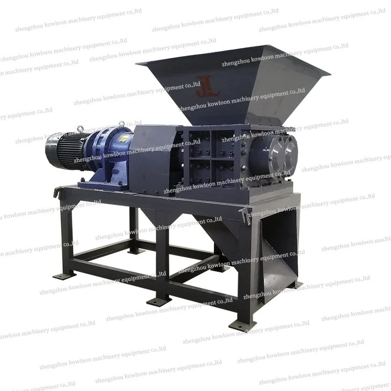 Steel waste shredding machine mini scrap metal small industrial shredder