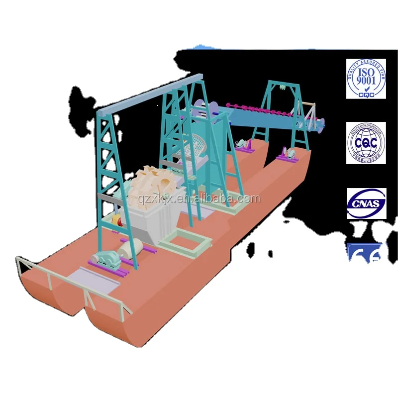 China Hot Selling Small Suction Gold Dredger