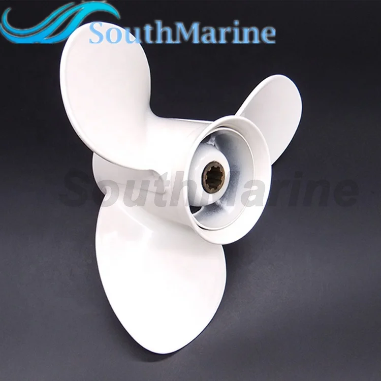 Boat Engine Aluminum Alloy Propeller 9 1/4x8-J for Yamaha 9.9HP 15HP Outboard Motor 9.25x8  63V-45947-00-00 683-45947-00-00
