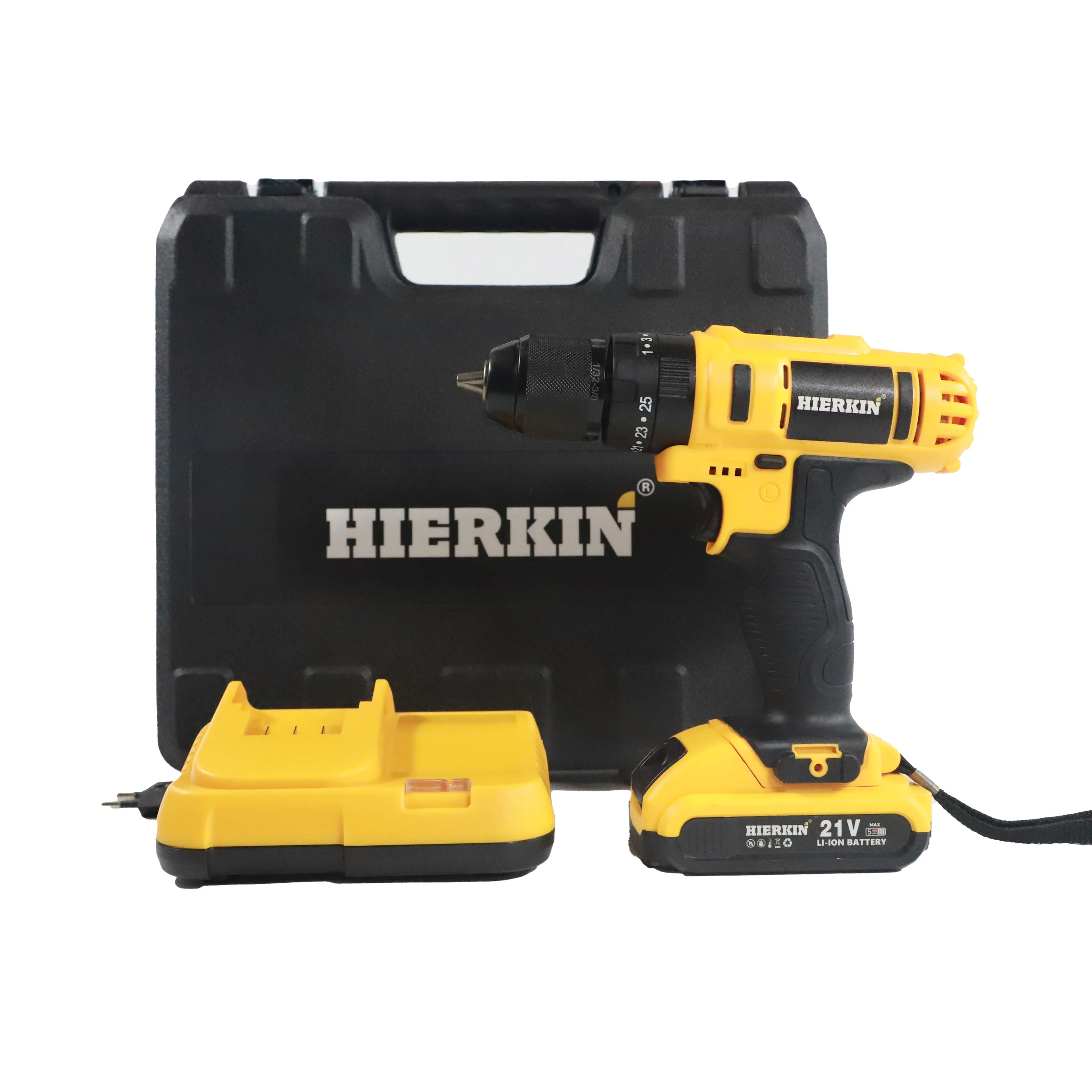 HIERKIN lithium  batteries hand tools drilling tools mini auger drilling machine drill taladro percutor electric screwdriver set