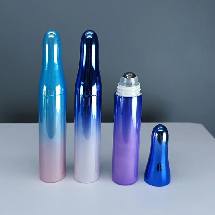 Factory Manufacture Plastic Pet Essential Oil Perfume Packaging Container Plastic Roll On Bottle
