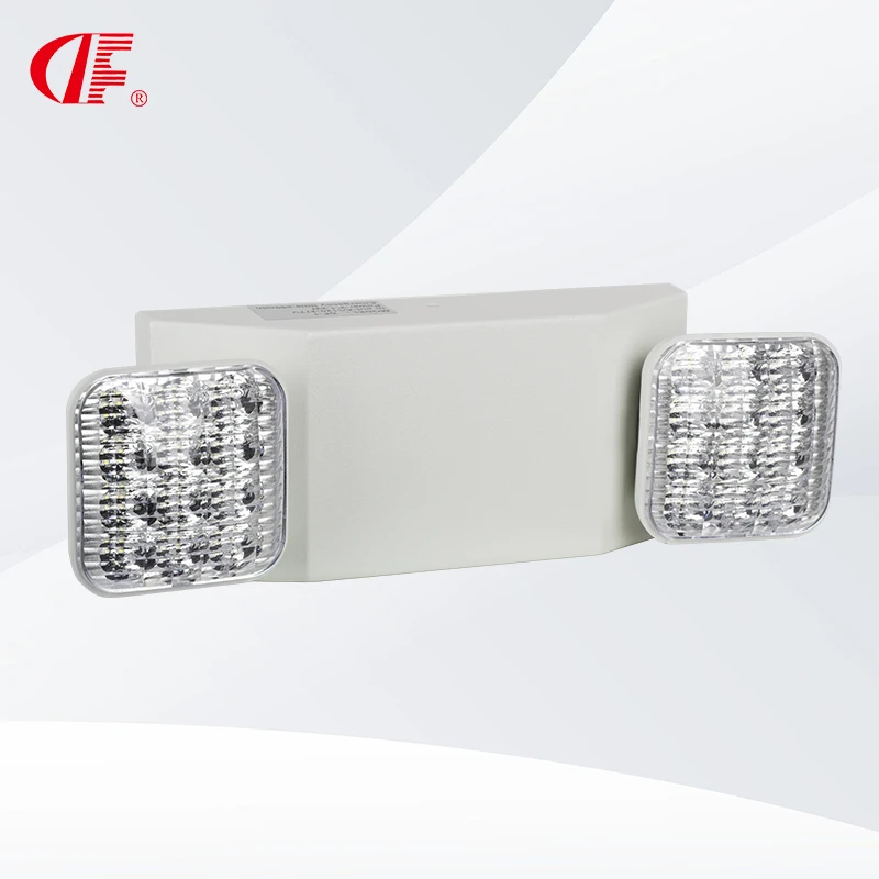2-Head Remote Capable Led Emergency Unit Rechargeable Battery Ul Listed For Damp Location