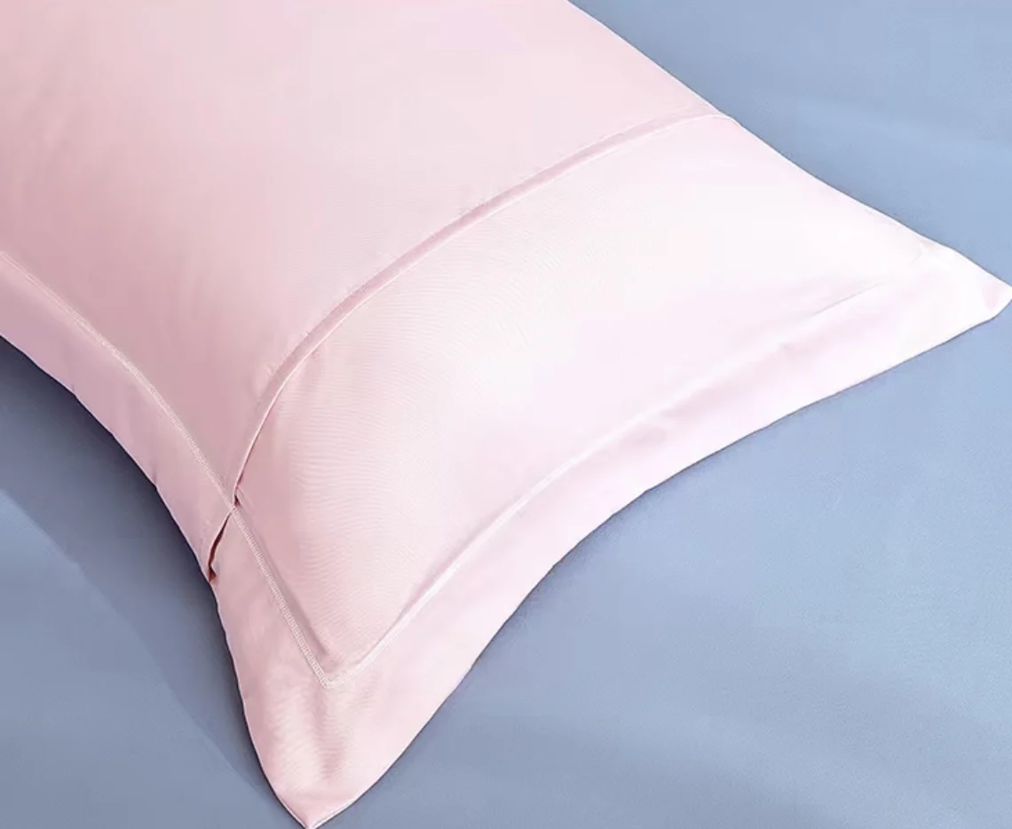 Nature Soft luxury standard breathable 100% silk pillow case for sleeping