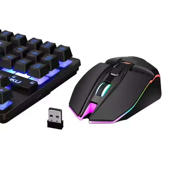 High Quality Professional 2.4Ghz Wireless Mouse and Keyboard 2.4G Wireless Connection Three-Mode Mechanical Keyboard