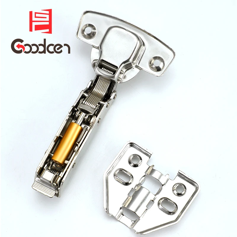 High quality furniture 201 stainless steel hydraulic soft close clip on hinges cabinet