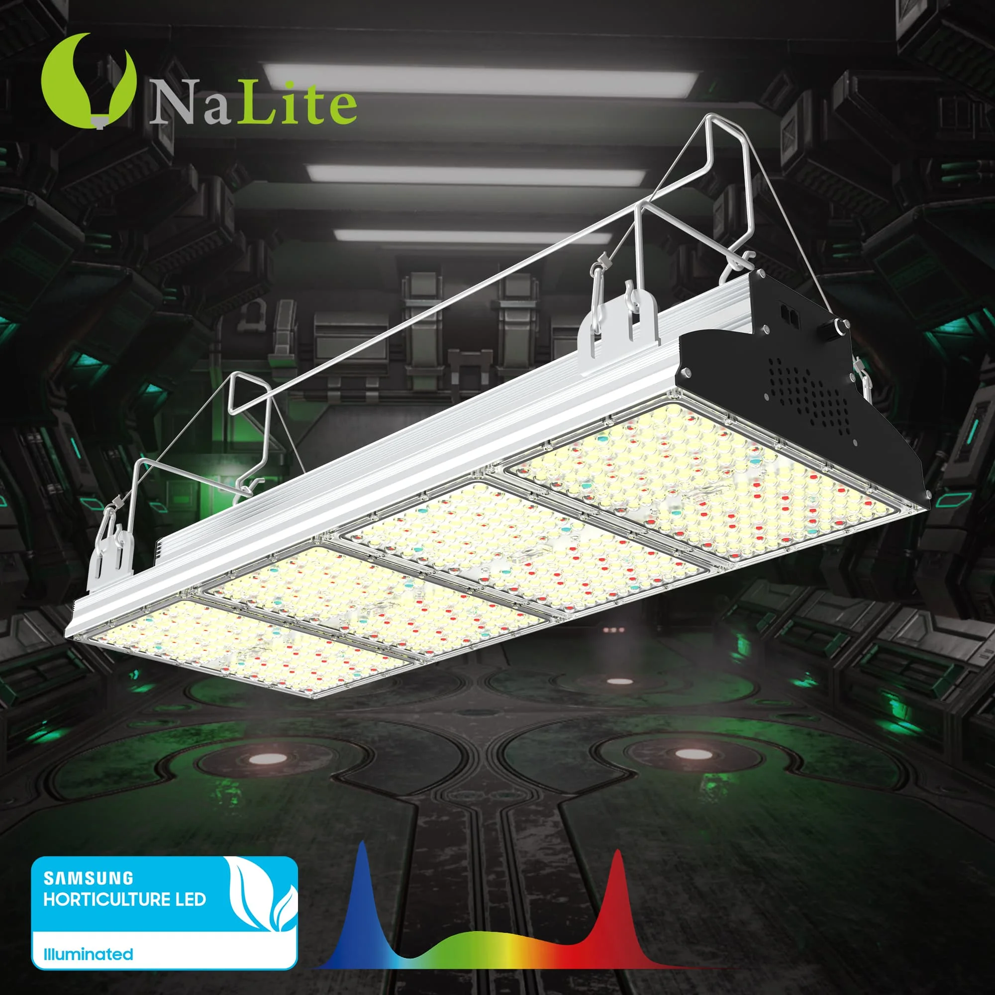 Nalite 400w 640w full spectrum equipment samsung dimmable led lamp grow light bar indoor panel 3umol for greenhouse