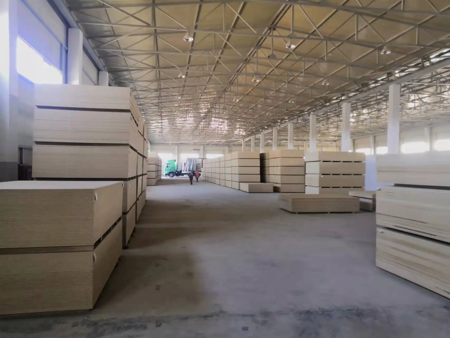 full automatic reed particle board production line