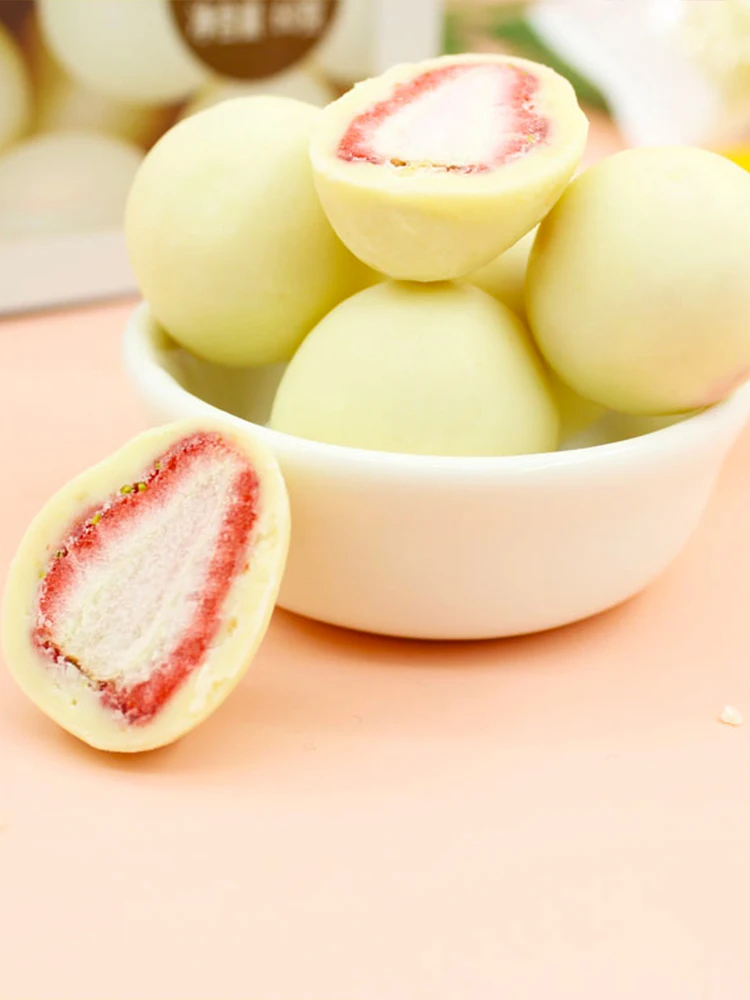 tonys popular chocolate strawberry flaovr Fruit freeze dry strawberry matcha flavor exotic snacks