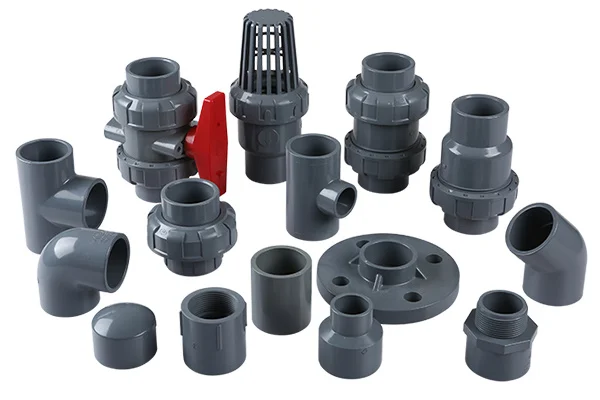 Wholesale ANSI/DIN/JIS industry using PVC SCH80 pipe fittings plastic CPVC union