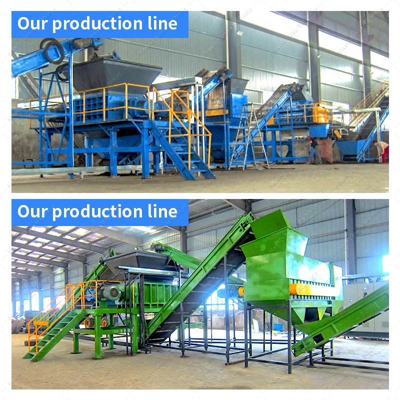 High Productivity Factory PLC Automatic tyre machine recycle tire recycling machinery