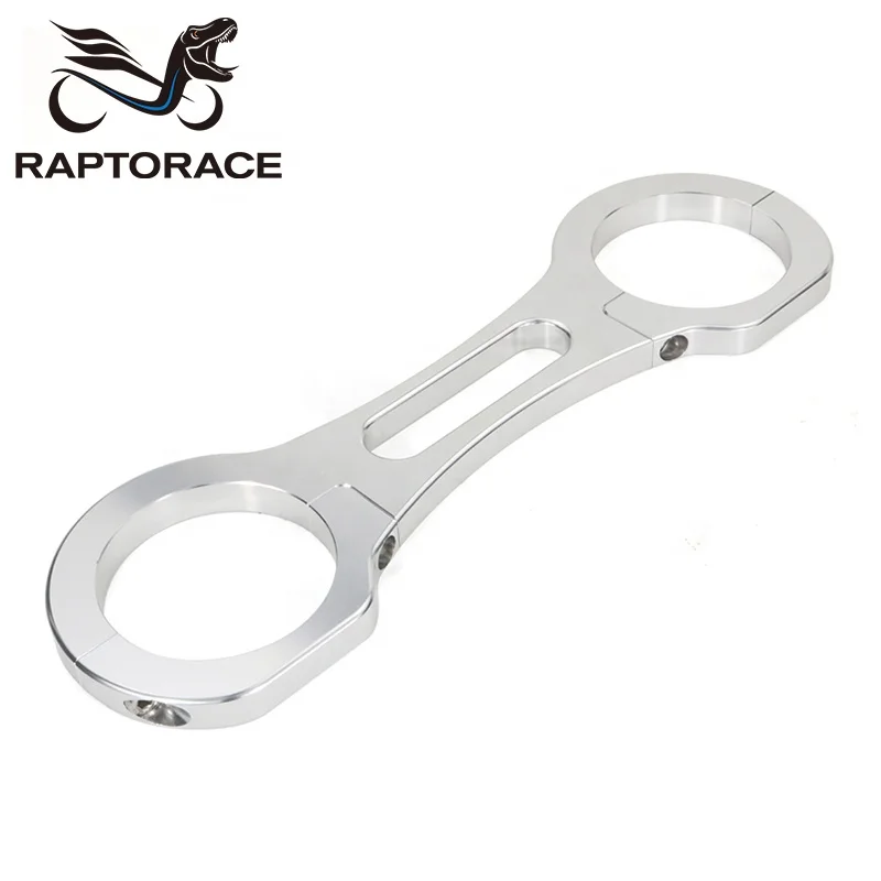 Raptorace fit for Yamaha FJR1300 FJR 1300 AE AS 2001-2021 Aftermarket Front Fork Brace Stabilizer Aluminum T6-6061 CNC Anodized