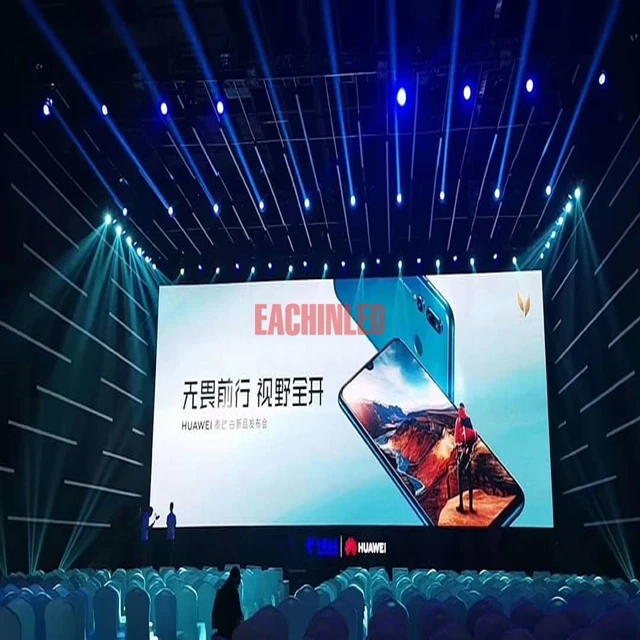 Indoor Chruch Full Color HD Big LED Video Display Screen