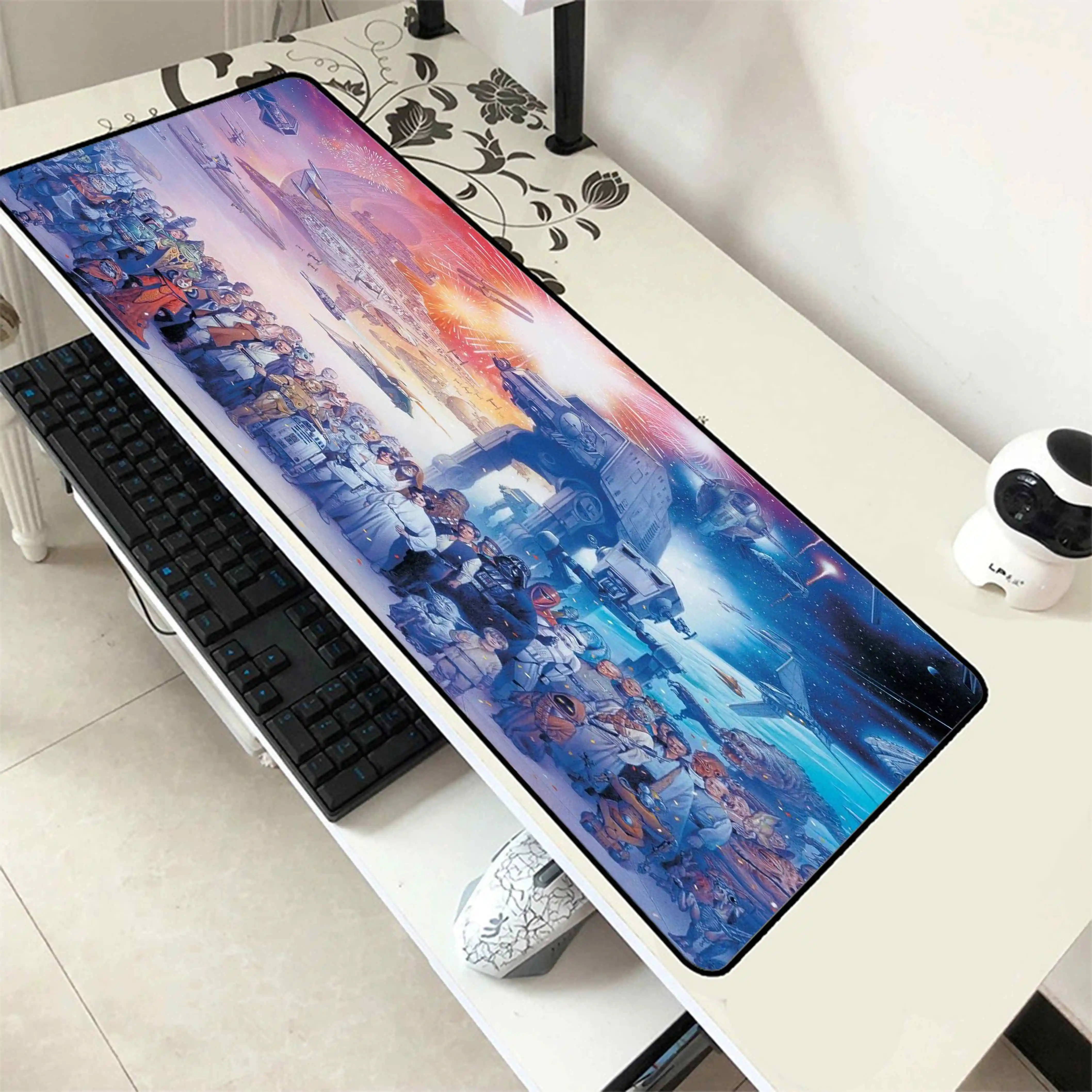 Gaming mouse pad game movies big mouse mat game player big computer mousepad XXL mouse pad keyboard desk pad