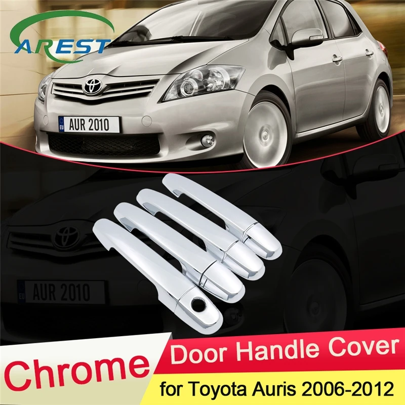 for Toyota Auris Corolla Blade E150 2006 2007 2008 2009 2010 2011 2012 Chrome Door Handle Cover Trim Cap Car Styling Accessories
