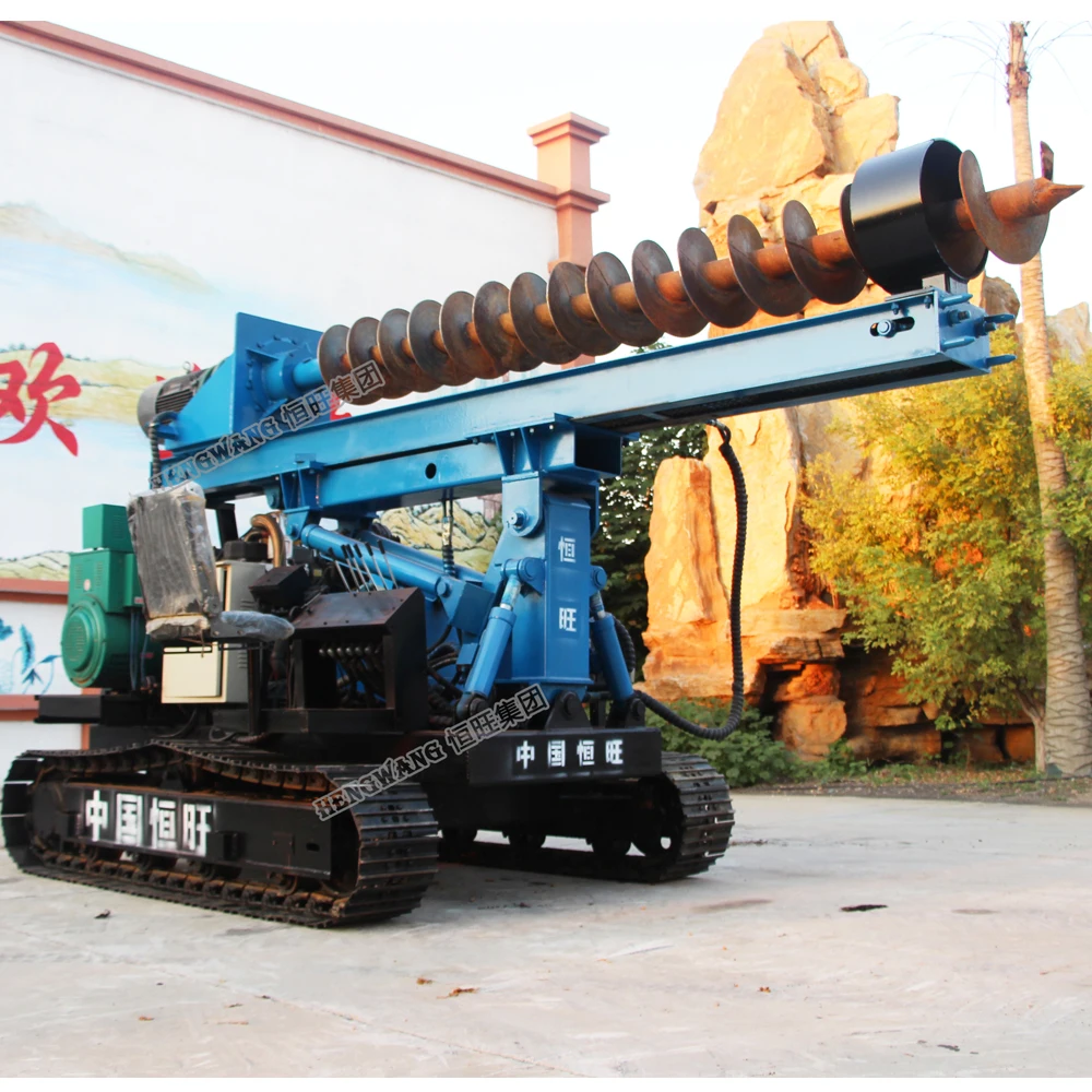 New Product Post Driver Hengwang Ground Screw Pile Electric Boring