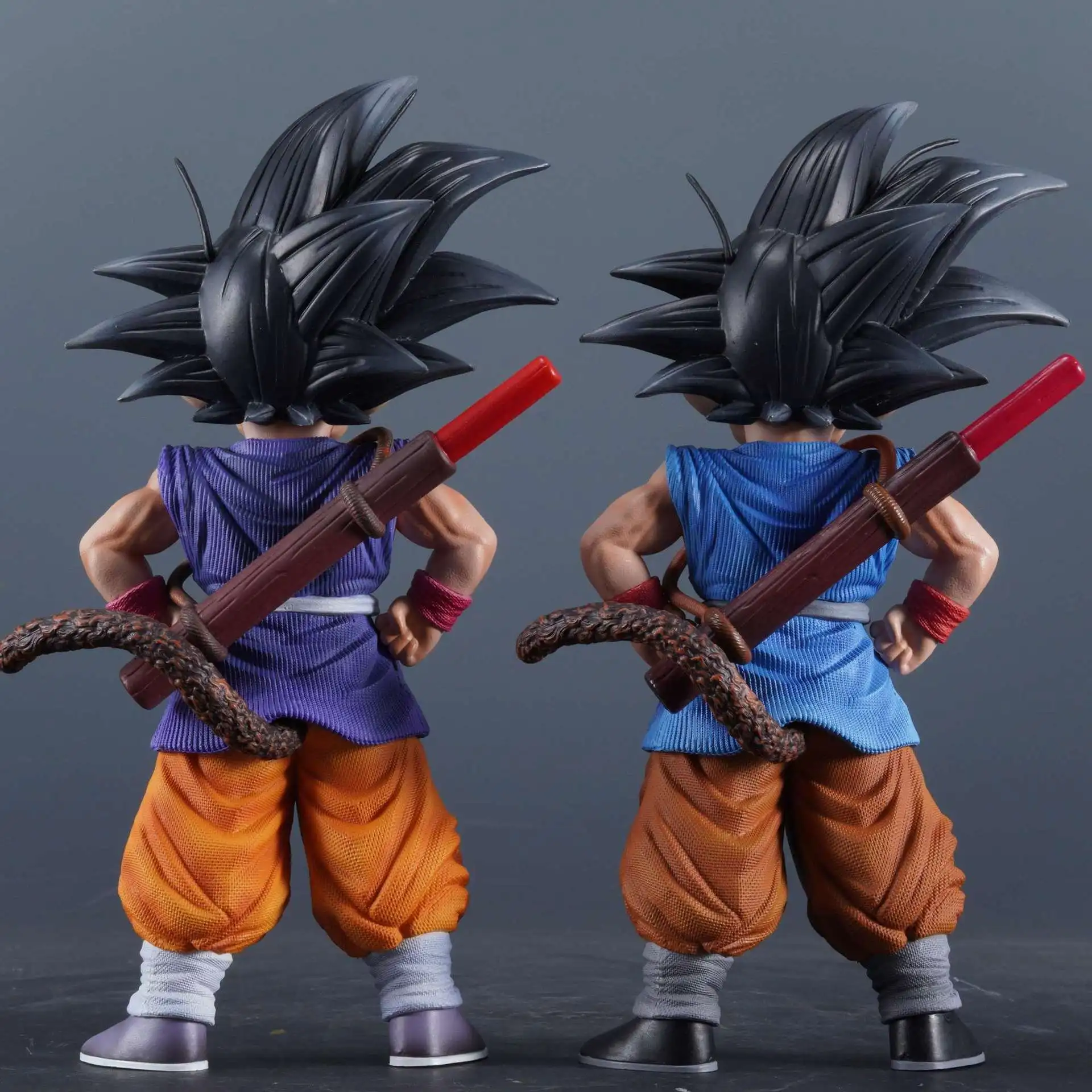 2 Style Child Goku DBZ PVC Toys Cute 19.5CM Model Dragon Ornaments Collection Action Cartoon Anime Figures